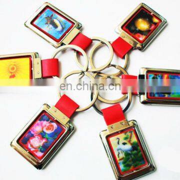 Promotional Famous 3d Lenticular Pom Pom Rainbow Key Chain photo-5