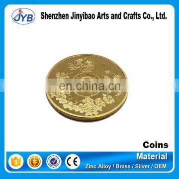 various replica metal coins custom gold copy coin