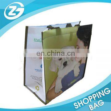 Bag factory promotional Non-woven Material and Handled Style foldable shopping bag