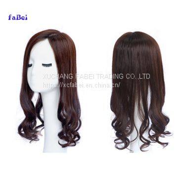 FAST shipping human hair wig 150%density body wave vrigin hair lace frontal wig