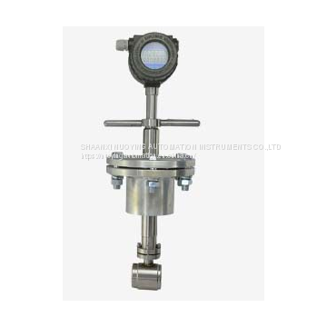 Digital LCD liquid vortex flow meter