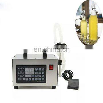 High quality small digital control pump liquid mineral water filling machine