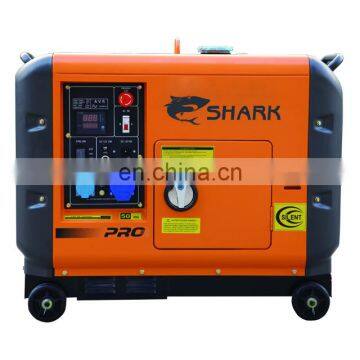 5.5KW 5.0KW Portable Super silent Type Air Cooled Diesel Generator