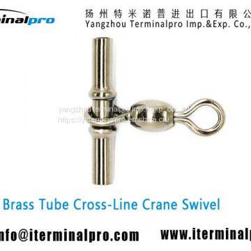 brass-tube-Cross-line-Crane-Swivel-fishing-swivel-fishing-snap-fishing-accessories-terminal-tackle-TERMINALPRO
