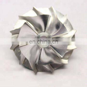 GT15-25 436624-0002 34.10/46.03mm 6+6 blades high performance Turbocharger aluminum 2618/milling/billet compressor wheel