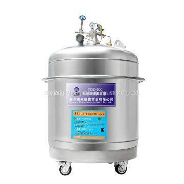 Popular Size 500L Gas Cylinder for Oxygen Nitrogen Argon with Low Price