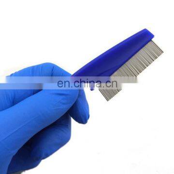 Long Handle Dog Grooming Brush Pets Fur Remover Comb Pet Flea Cleaning Brush