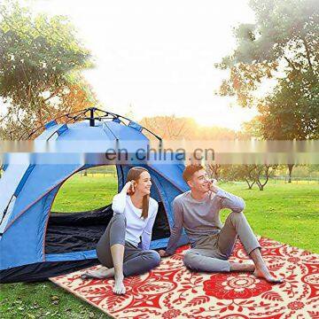 Eco-friendly Outdoor Rug Woven From Straws Make of Premium Recycled Plastic Kilim pp Camping Mat photo-4