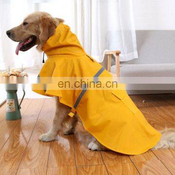 Hot Selling Reflective Pet Raincoat Waterproof Pet Clothing Dog Clothes photo-2