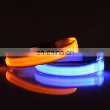 Hot Selling LED Dog Collars Flashing Light Pet Collar Adjustable USB Rechargeable Dog Collar Pet Supplies photo-5