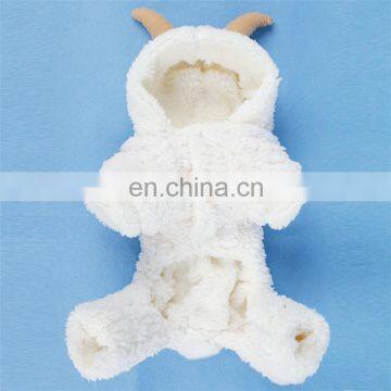 Hot Sale Casual Four-legged Thick Double-layer Elk Pet Dog Cosplay Christmas Costume photo-3