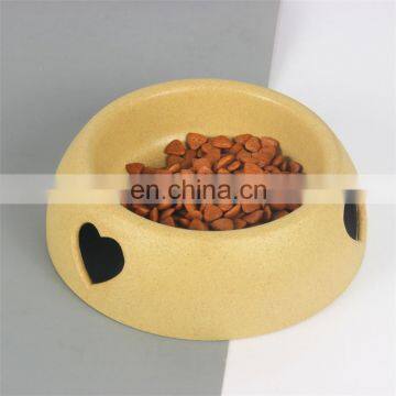 New Arrival Hot Sale Love Single Bowl Pet Bowl Plastic Food Feeding Bowl Dog Cat photo-2