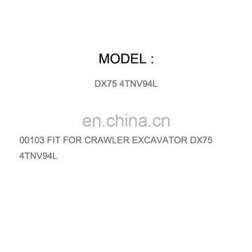 DIESEL ENGINE PARTS FUEL PIPE ASSY 2.140-00103 FIT FOR CRAWLER EXCAVATOR DX75 4TNV94L