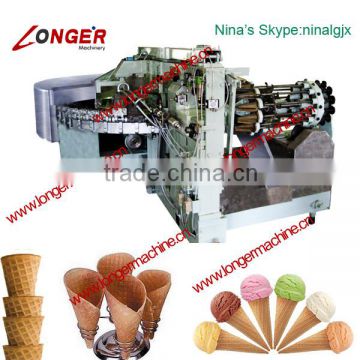 Sugar Cone Making Machine|Soft Ice Cream Cone Making Machine|Ice Cream Cone Baking and Rolling Machine