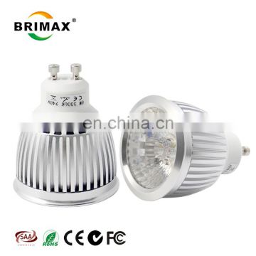 aluminium 10 degree beam angle ce rohs gu10 led spotlight