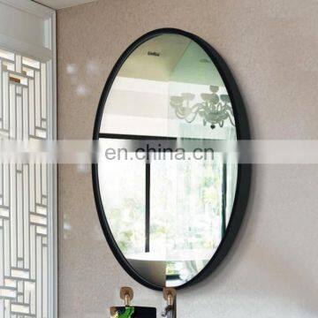 China Manufacturer New Design Black Iron Frame Mirror OEM Mirror In promotion