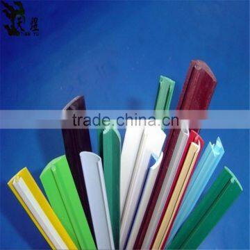 pvc rubber plastic extruded plastic profile PVC Trim Moldings