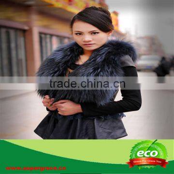 Super Grace Female Elegant Fashionable Leather Clothing