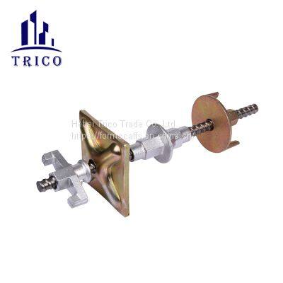 Form Tie Rod System Steel Tie Rod Wing Nut Waler Plate for Construction Formwork photo-3