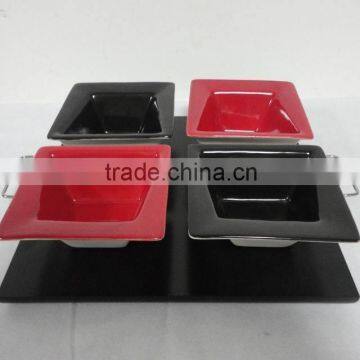 NICE SNACK DISHES SET FOR YOUR AFTERNOON TEA TIME photo-2