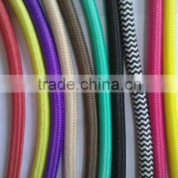 Colorful Fabric Cable With Sleeving for Diy Lamp Cord Sets