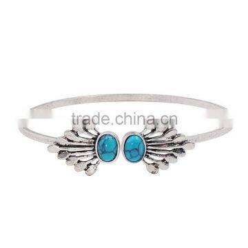 Turquoise design vintage silver cuff bangle,bracelets bangles