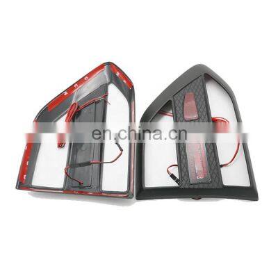 Side Vent Cover With LED Side Wind Lamp Cover ABS Decoration Accessories For Ranger T7 T8 2015-2019 4x4 Parts