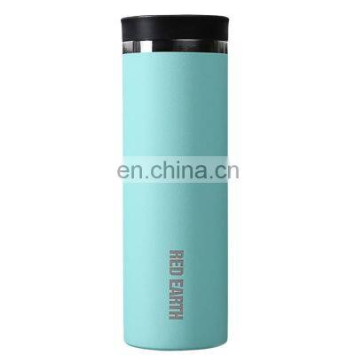 New design concise 450ml double wall vacvuum flask for coffee