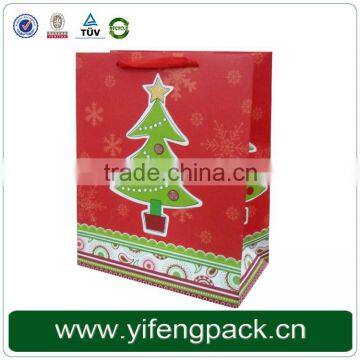 new design gift shopping decorative Christmas paper bag