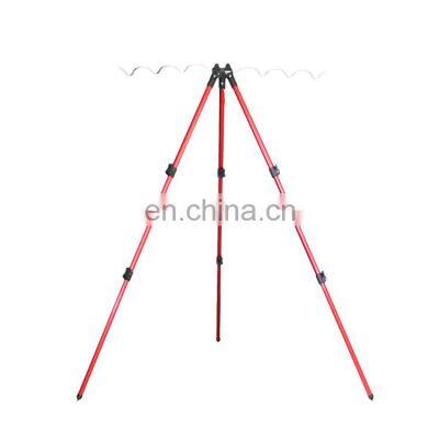 Adjustable Tripod Retractable Carp Fishing Rod Pod Stand Holder Fort Fishing Pole Bracket Fishing Rods Tackle Accessories