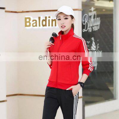 2021 Wholesale Custom Men and Women Mixed New Fashion Casual Sports Jogger Jacket + Pants 2-piece Suit