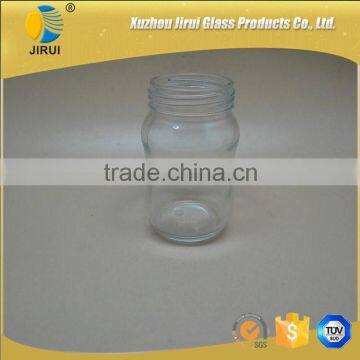 190ml Round Shape Clear Glass Food Jar