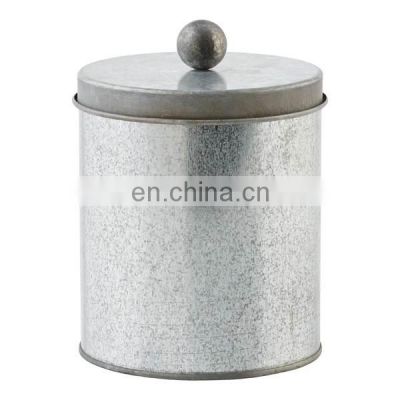 Galvanized tin container