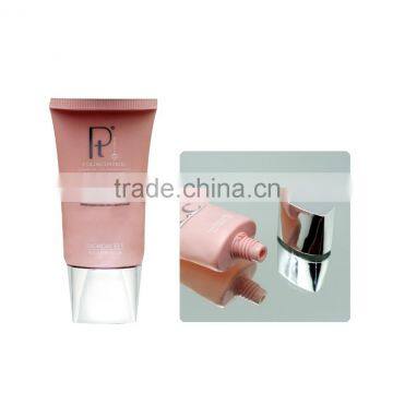 35mm Red Super Oval soft tube for cosmetics packaging facidl cleanser hand cream bb cream