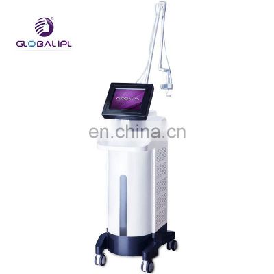 Painless acne facial treatment Co2 fractional laser machine