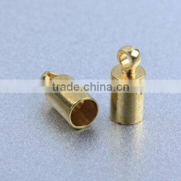 manufacture strong jewelry findings brass cord end