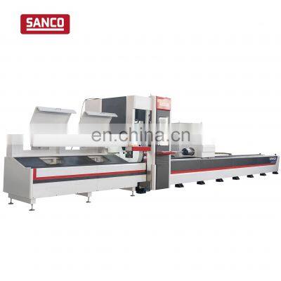 Angle Steel Tube Fiber Laser Cutting Machine Channel Steel U C I H Beam Lazer Cutter