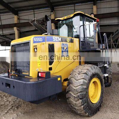 5 Ton Wheel Loader S E M 655D With Cum-mins Engine 2.7 to 4.5 Cubic Meters Bucket Capacity photo-2