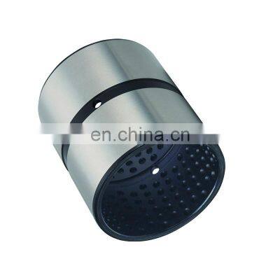 Oil Sockets Steel Bearing  Excavator Bushing With Oil Groove C20 or 20Cr Material Bushing