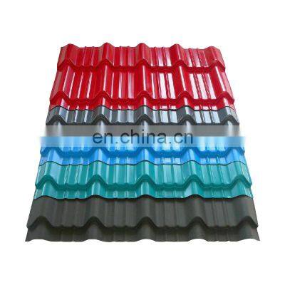 Factory cheap DIN JIS BS warehouse stone Color Coated hot dipped Galvanized roof ppgi corrugated metal zinc coat roofing sheet