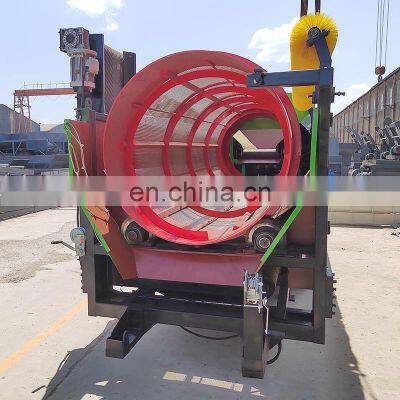 Heavy Duty Compost Portable Rotary Small Gold Mobile Trommel Screen For Sale Portable Mobile Trommel Screen photo-2