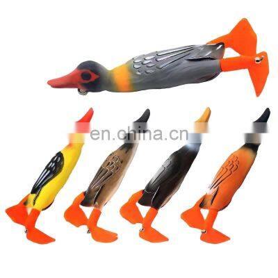 Byloo China 9.5cm 12g Fresh And Salt Water Fishing Tackle Pesca Hard Plastic Duck Lures Topwater Floating jointed swimbait duck