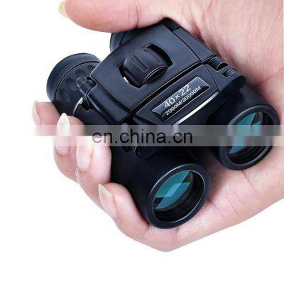 40x22 HD Powerful Binoculars 2000M Long Range Folding Mini Telescope BAK4 FMC Optics For Hunting Sports Outdoor Camping Travel