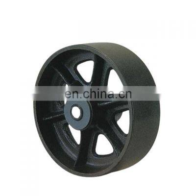 Custom Black Antique Industrial Agricultural Heavy Duty Cast Iron Wheel photo-2
