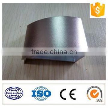 bright gold angle aluminium profile for decoration/windows and doors