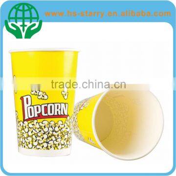 High Quality Disposable Popcorn Packing Cup