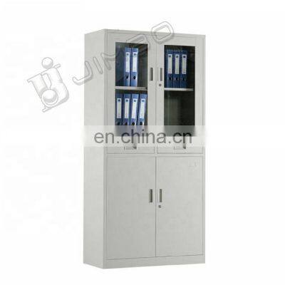 Factory price double door wood lock shelves cupboard hot steel cabinet storage filing cabinets