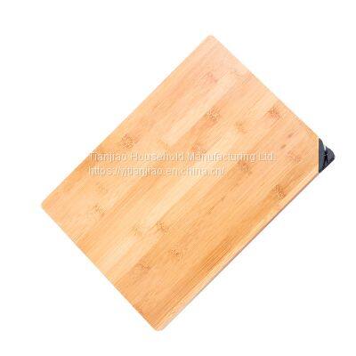 Custom ECO-Friendly Natural Bamboo Cutting Board With Knife Sharpener Kitchen Chopping Blocks