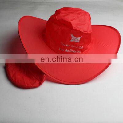 Polyester Foldable Cowboy Hat