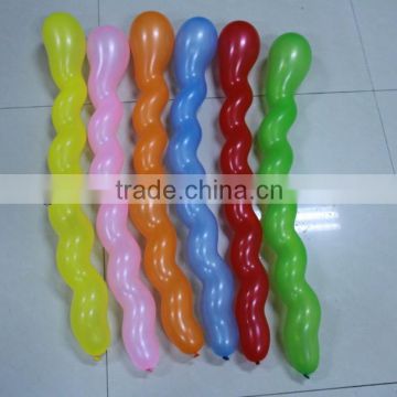 factory direct screwed balloons/ Twisted balloon for party